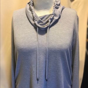 Andrea Jovine 1x Gray cowl neck sweatshirt